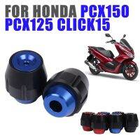 สำหรับฮอนด้า PCX150 PCX125 PCX 150 125 Click15ล้อ Garpu Depan Motor ตกกรอบป้องกันเลื่อนอุปกรณ์เสริมกันชน