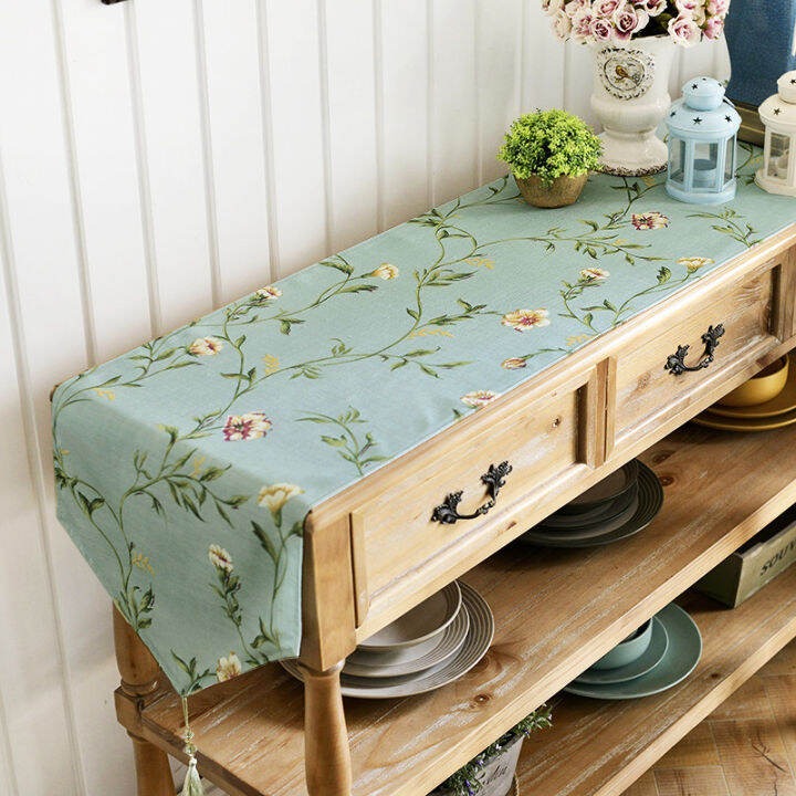 american-style-pastoral-style-flower-table-runner-coffee-table-tablecloth-shoes-cabinet-tablecloth-new-products