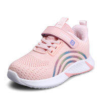 5-12 Years Old Girls Casual Sports Shoes Winter Fur Warm and Comfortable Non-slip Sports Shoes Cute Girls Pink Walking Shoes