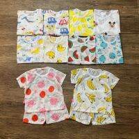 Babygao cotton short sleeve clothes set breathable super cool cotton