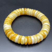 Genuine yellow Vintage Bakelite Beaded Bracelet beautiful Vintage Bakelite Jewelry Bracelet