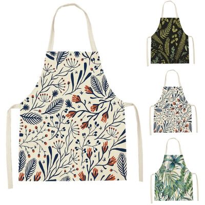 WQL1178 Kitchen Aprons for Women Linen Bibs Household Cleaning Apron Home Waterproof Chefs Cooking Baking Apron for Child Aprons