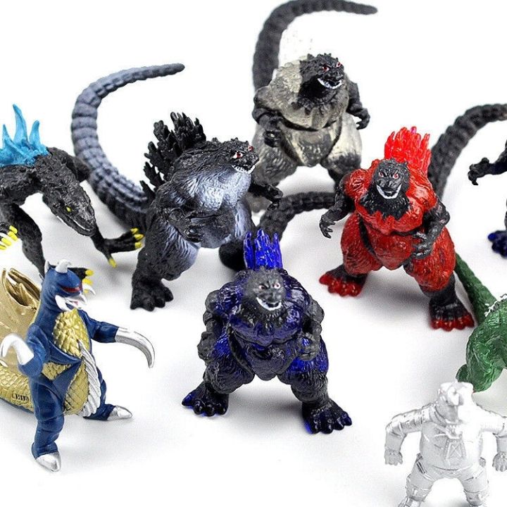 godzilla-มอนสเตอร์-mechagodzilla-trendmaster-gigan-anguirus-10ตัวเลขตุ๊กตาต่อสู้-มิถุนายน