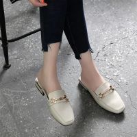 35-43ผู้หญิงขนาดใหญ่2.5ซม. ส้นล่อรองเท้า Comfort Lazy Loafers