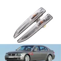 2X New Fender Repeater Light Turn Signal Lamp For BMW E65 E66 745I 750I 760I 63137164756 63137164758 63137164755