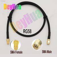 ♈┋┋ 1PCSSMA male to SMA female RG58 coaxial cable adapter tail fiber RP SMA-k to SMA-j extension cord for Wifi FPV ANTENNA