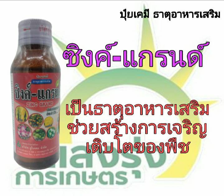 ผลิตภัณฑ์ธาตุอาหารเสริม-ตราซิงค์-แกรนด์-ปริมาณสุทธิ-100ซีซี