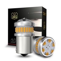 【CW】Route101 RY10W BAU15S LED 12V 24V PY21W LED Bulb Amber Yellow Orange 5009 Car Motorcycle Turn Signal Side Marker Light Lamp