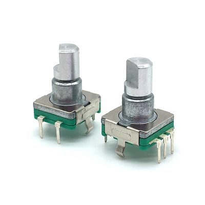 【CW】∏  5pcs EC11 Encoder With Push 30 Position Code 5pin Type 12.5mm Half Shaft