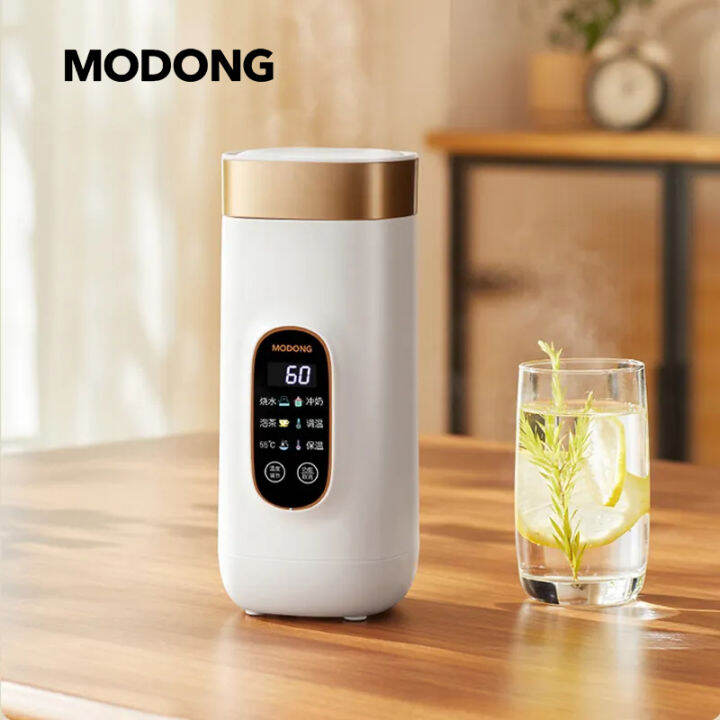 Modong Portable Mini 550ml Electric Kettle Portable Heating Cup