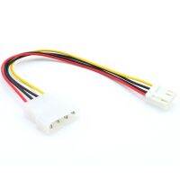 Ide Molex แหล่งจ่ายไฟ4pin Lp4ขนาดใหญ่ไปยังแผ่นฟลอปปีไดรฟ์สายไฟ Sp4ขนาดเล็ก4พินอะแดปเตอร์ตัวแปลงสำหรับฟลอปปี้ไดรฟ์