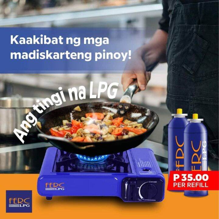 FERC Butane/LPG Gas Stove with Camping Case outdoor and indoor used portable Gas Stove Camping