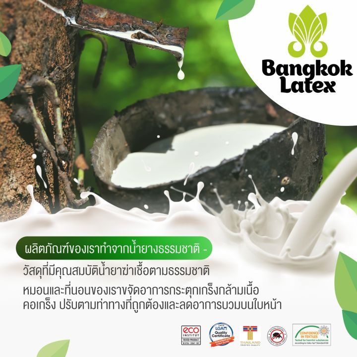 หมอนพิงหลัง-back-pillow-support-ยางพาราแท้-latex-100-natural-ออกแบบมาโดยเฉพาะผู้ที่ต้องขับรถยนต์นาน-ๆ-bangkok-latex