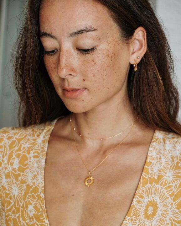 haus-of-jewelry-bohemian-diona-necklace-สร้อยคอเงินแท้-ประดับเพชรคิวบิกเซอร์โคเนีย-cubic-zirconia