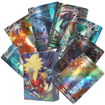 60-100Pcs French Pokemon cards Anime Pikachu Dracaufeu Vmax V Arceus Vstar  Shiny Card Birthday gift for children