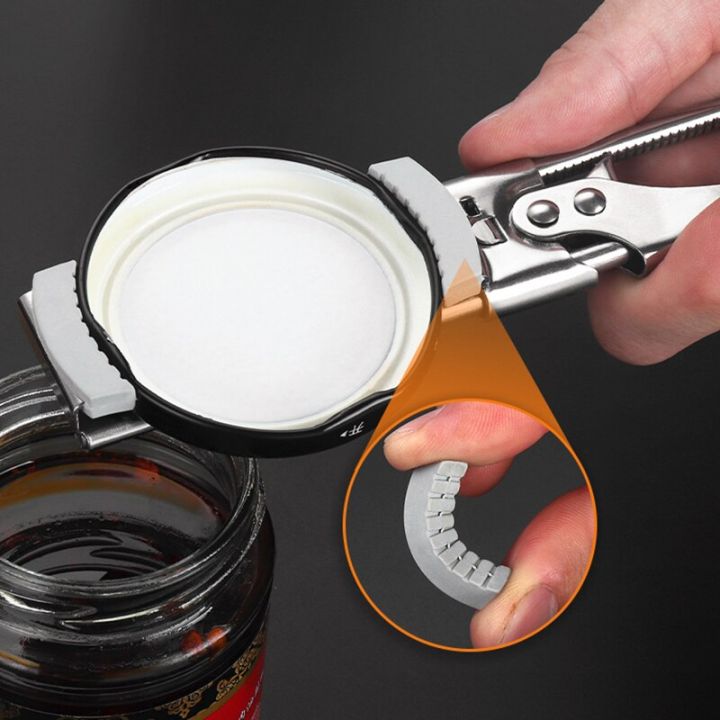 adjustable-jar-opener-stainless-steel-camping-picnic-jam-bottle-cap-open-tool-kitchen-anti-skid-save-effort-lid-opener