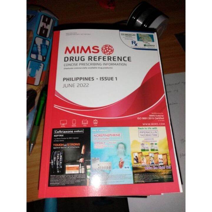 GHY-MIMS Drug Reference (Philippines) June 2022 Edition | Lazada PH