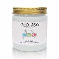 Chalk Paint ,Rainy Days Mineral Paint  ( Chalk Dust ) -สีทาเฟอนิเจอร์- สำหรับงาน DIY -วินเทจ-ปกปิดดี ไม่มีกลิ่น ใช้งานง่าย ชนิดทา