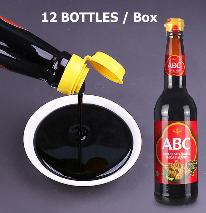 Abc Indonesia Kecap Manis Sweet Soy Sauce 620ml 12 Bottles Box Lazada Ph