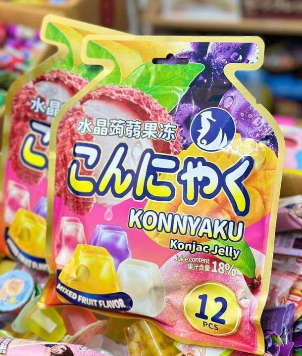 เยลลี่บุกเยลลี่รสน้ำผลไม้-konjacjelly-อร่อยครบรสในห่อเดียว-พร้อมส่ง-ส่งจากไทย