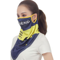 Lansidi New Outdoor Cycling Headscarf Sun Protection UV Protection Neck Protection Face Towel Men and Women Sports Neckerchief Cover