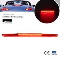 ไฟ Led สีแดงสัญญาณหยุดดวงที่3สำหรับ Porsche Boxster 986 1997 1998 1999 2000 2001 2002 2003 2004