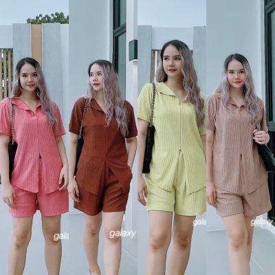 ขายดีมาก⚡️ ชุดเซ็ท 2 ชิ้น⭐️ เสื้อ+กางเกง สาวอวบ Plus size พร้อมส่งทุกลาย งานป้าย ใส่สบาย ผ้าพรีท