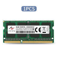 หน่วยความจำโน๊ตบุ๊ค ZVVN 4GB 204-Pin 1866 (PC3L 14900) DDR3LSO-DIMM 1.35V แล็ปท็อปรุ่น