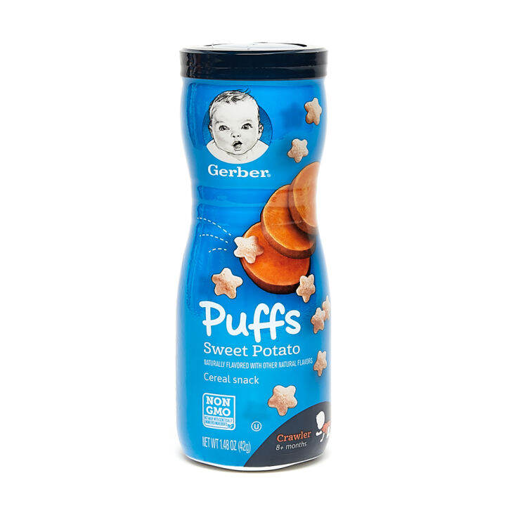 Gerber Puffs Sweet Potato Cereal 42g Pack of 2 Lazada PH