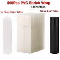 500Pcs Shrink Wrap for Lip Balm Tube/Nasal Inhaler Tube T-perforation Easy to Use Make Products More Professional