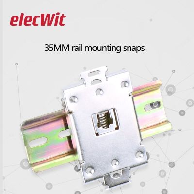 35mm DIN Rail Mounting Fixed Buckle Snap Clip Clamp for DA AA DD VA VD LA Single Phase Solid State Relay SSR Electrical Circuitry Parts