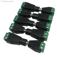 ❧♧ 5 Pcs DC Power Connector Female Male Jack Socket Adapter Plug 2.1 x 5.5mm For LED Strip Light CCTV Router Camera Connection