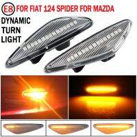 2PCS Smoke LED Dynamic Flowing Side Marker Turn Signal Light For Mazda6 GH for Mazda5 CW RX-8 Sequential Side Marker Light Lamp