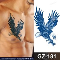 【YF】 Long Lasting Tattoo Juice Ink waterproof temporary tattoos men women body art painting eagle wing rose flower fake henna tattoo