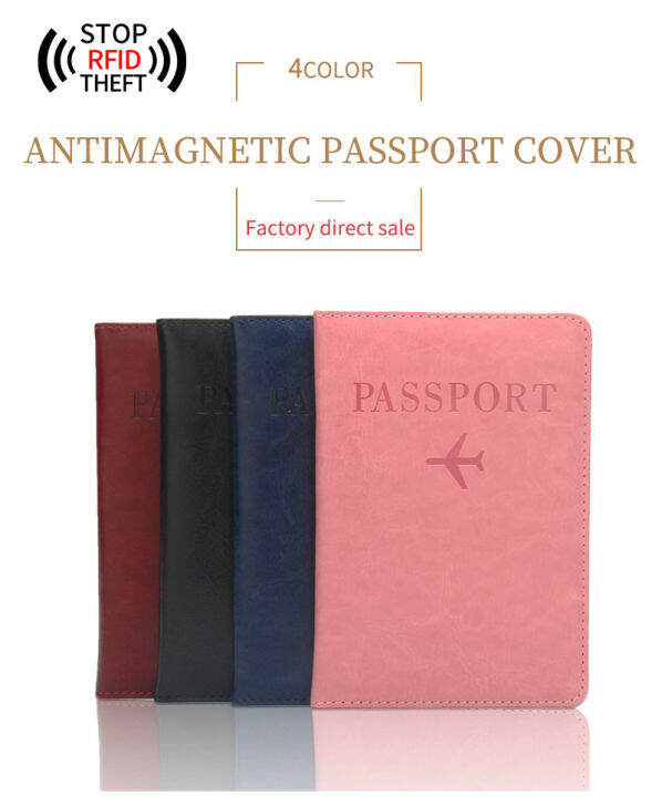 RFID Passport Cover Holder with Multiple Card Slots Lazada PH