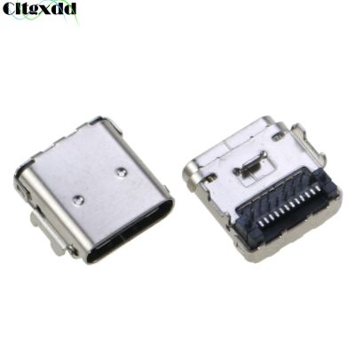 ✤♨☽ Cltgxdd 1PCS USB Type C Power Connector Jack Female Socket For Dell Latitude 5285 Tablet PC Laptop Tail Plug Charging Data Port
