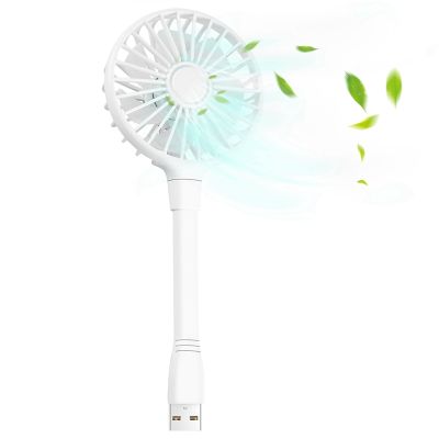 USB Fan Mini Fan with Swan Neck Flexible Cooling Fan Portable Fan for Laptop Mobile Pc Home Office