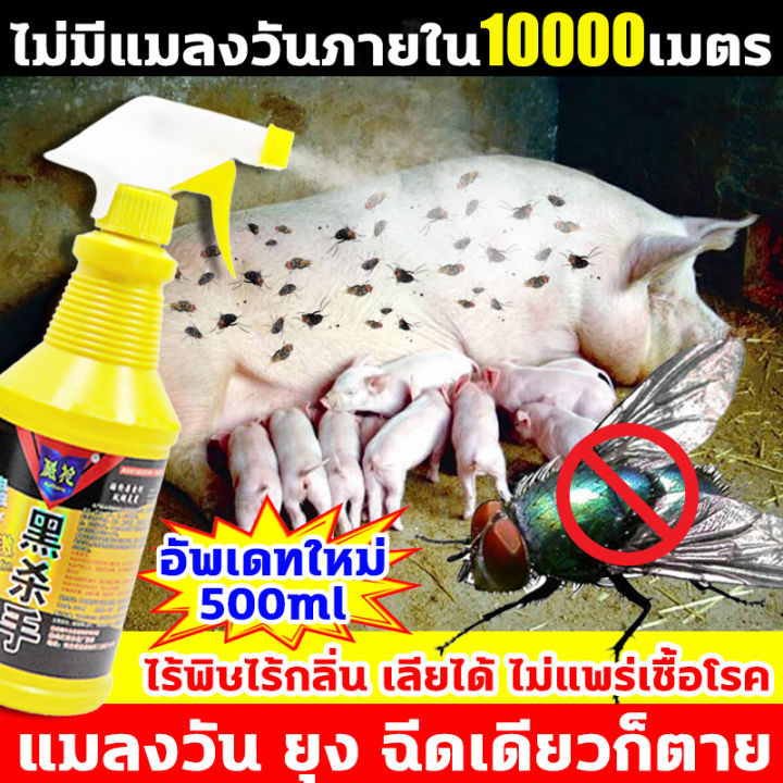 ไม่ได้ผล-คืนเงิน-ยากำจัดแมลงวัน500ml-ยากำจัดแมลงวัน-ที่มีผลจริงๆเพิ่มกลิ่นโปรดของแมลงวัน-ยุง-เป็นพิเศษ-ไล่และฆ่ายุง-แมลงวันและแมลงสาบ-1-ขวดใช้ได้-1-ปี-กำจัดศัตรูพืชภายใน-1000-ตารางเมตร-ผลยาวนานถึง-1-เ