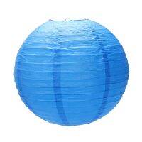 1 x Chinese Japanese Paper Lantern Lampshade for Party Wedding, 40cm(16") Navy Blue