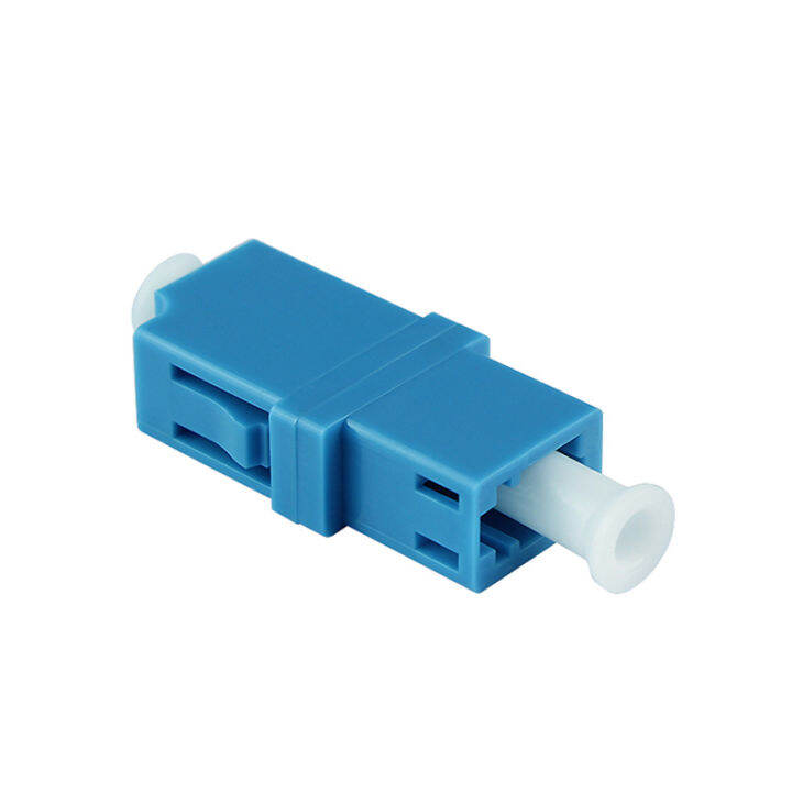 50pcs-lc-upc-fiber-optic-adapter-simplex-lc-fiber-optic-coupler-attenuator-lc-upc-fiber-flange-connector