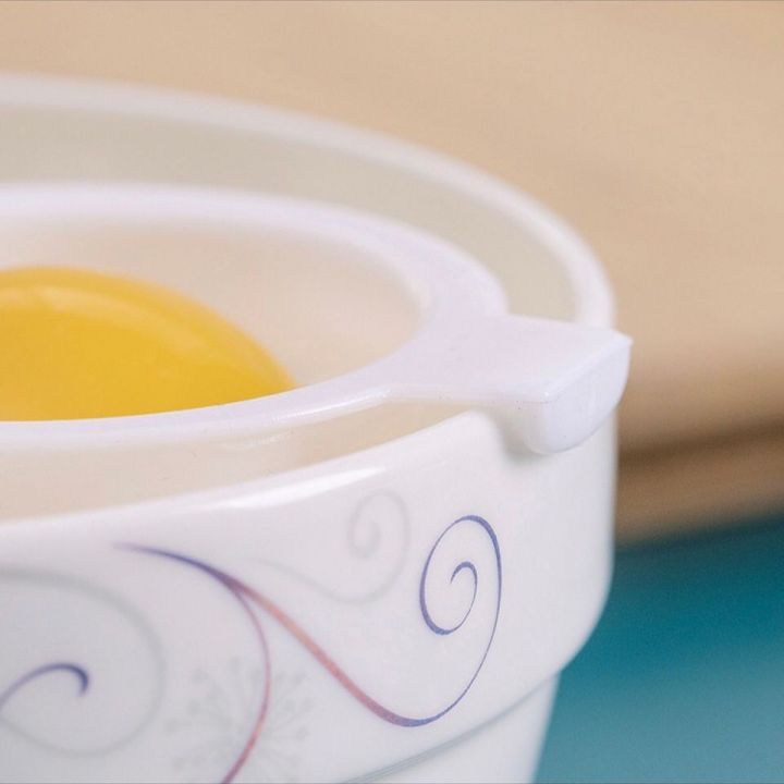 ช้อนตวงไข่-เครื่องใช้ในครัว-ช้อนแยกไข่-มีตะขอเกี่ยว-ช้อนแยกไข่พลาสติก