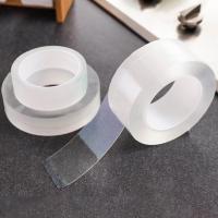 300cm Adhesive Tape Transparent Good Adsorption Lightweight Traceless Waterproof Practical Wall Tape for Kitchen Adhesives  Tape