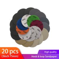 ✑ 3 Inch Sanding Discs 60-10000 Grit Silicon Carbide Wet/Dry Sanding Paper Hook Loop Sandpaper for Woodworking