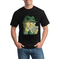 Gangster Spongebob Mens Casual T Shirts Creative Vintage Style