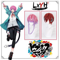 [LXYH- COSER KING] Anime Hypnosis Microphone Easy R Amemura Ramuda Crazy M DOPPO Nurude Sasara เครื่องแต่งกายคอสเพลย์ การ์ตูนอะนิเมะ Women Man Wig Hair Prop Cospaly