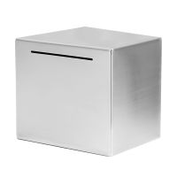 Safe Piggy Bank Made of Stainless Steel,Safe Box Money Savings Bank for Kids,Can Only Save the Piggy Bank That Cannot Be Taken