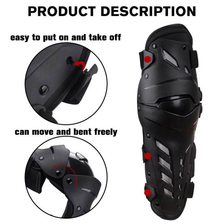 new-motorcycle-knee-pads-motorcyclist-riding-equipment-protective-knee-protector-off-road-motocross-rider-protection-uchoose-knee-shin-protection