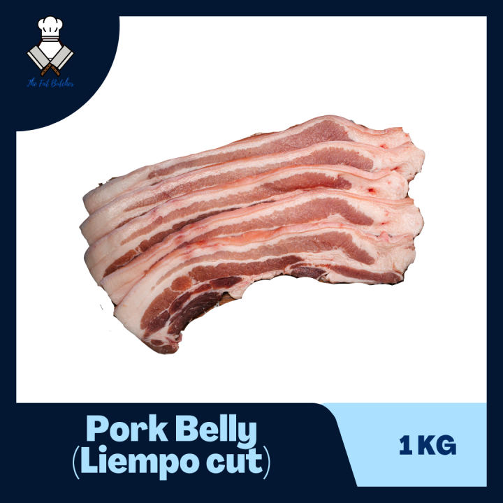 Pork Belly 1kg (Liempo Cut) (The Fat Butcher) Lazada PH