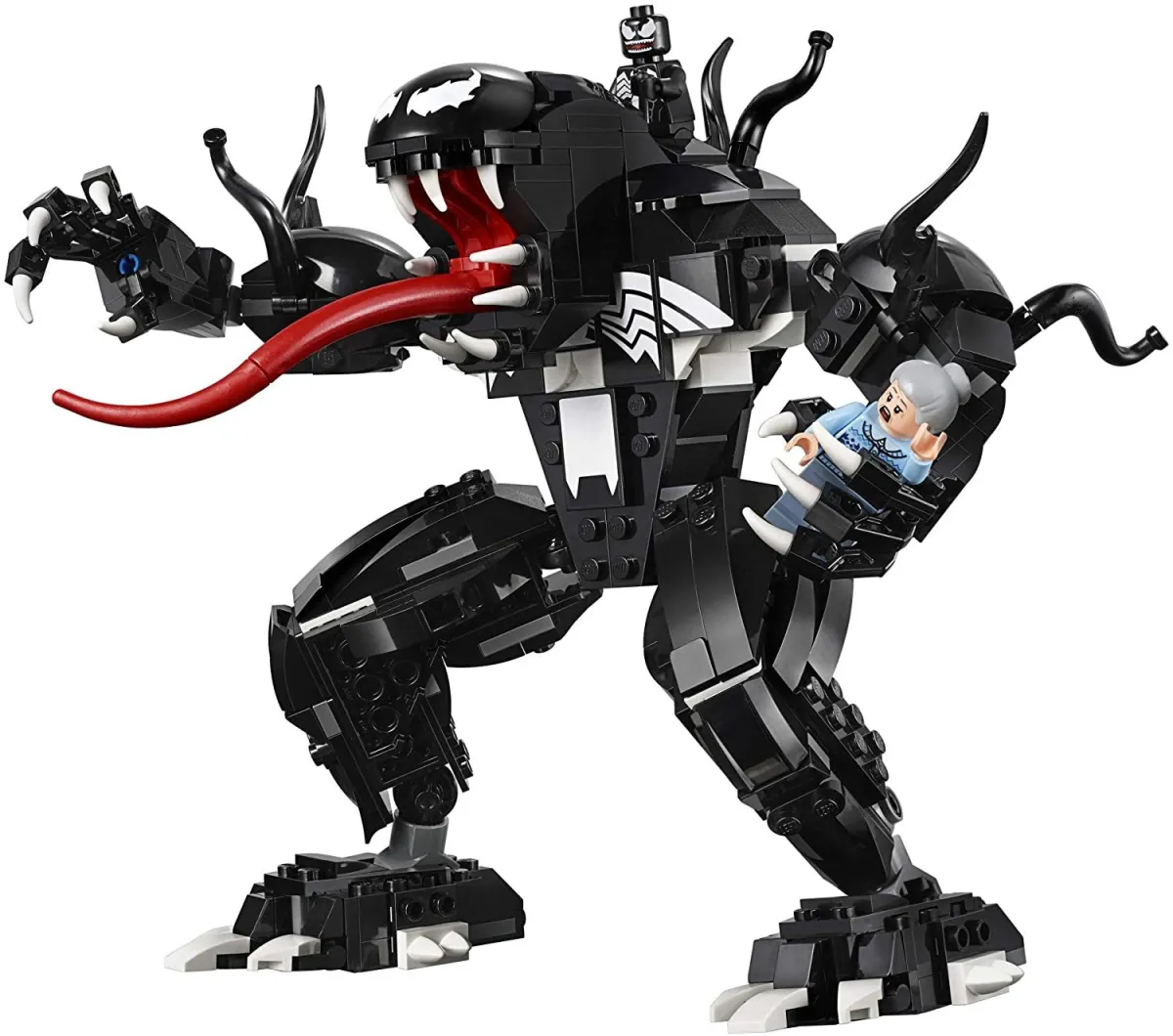 From Denmark】LEGO Marvel Superhero Marvel Spider Mech Action Toy Building  Kit Vs. Venom 76115 and attractive toy claw set, including Spiderman venom  minifigure and ghost spider (604 pieces) guaranteed genuine 