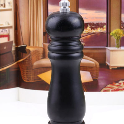 Classical Wood Salt Pepper Mill Spice Grinder Set Handheld Seasoning Mills Ceramic Grinder Kitchen BBQ Tools Set